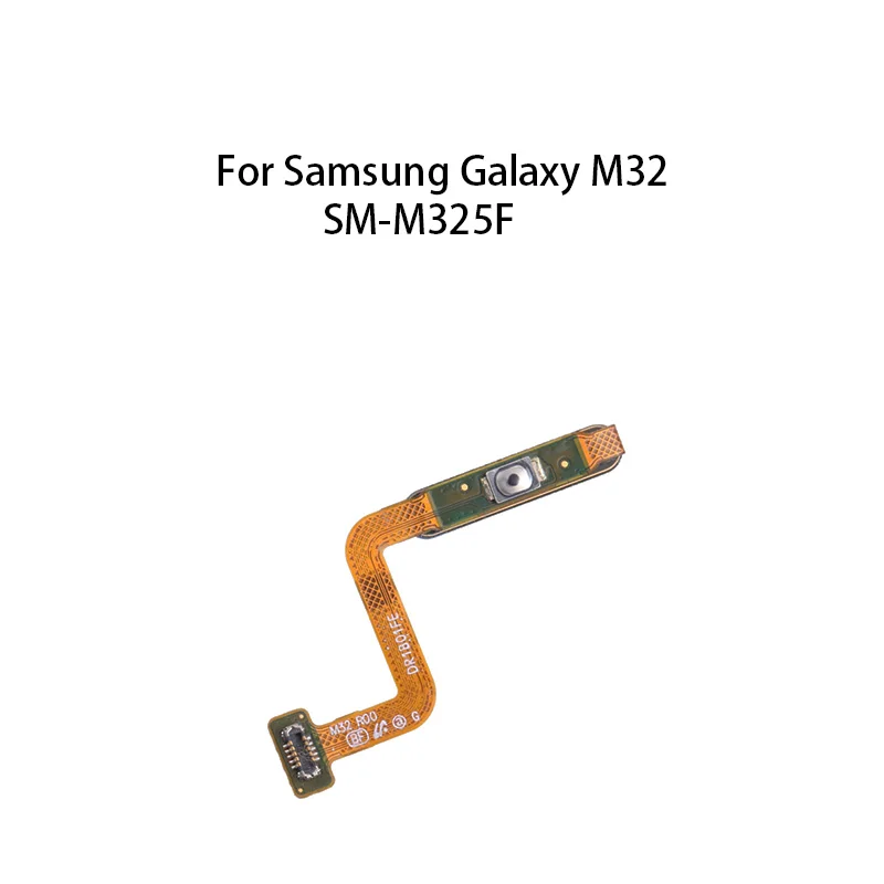 Orig Home Button Fingerprint Sensor Flex Cable For Samsung Galaxy M32 SM-M325F