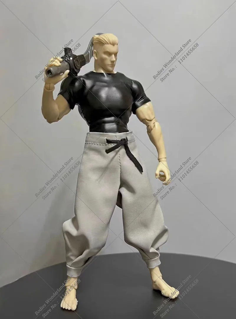 1/12 Scale Japanese Samurai Uniform Slim Clothes Loose Leg Pant  For 6'' Romankey X COWL Action Figures Body