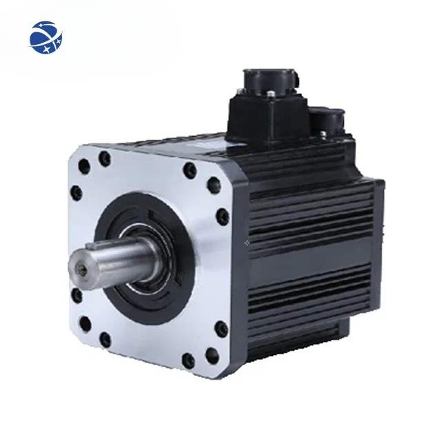 High-Speed 7.5Kw 48N.m 220v AC Servo Motor and motor drive for textile machine matched cnc controller