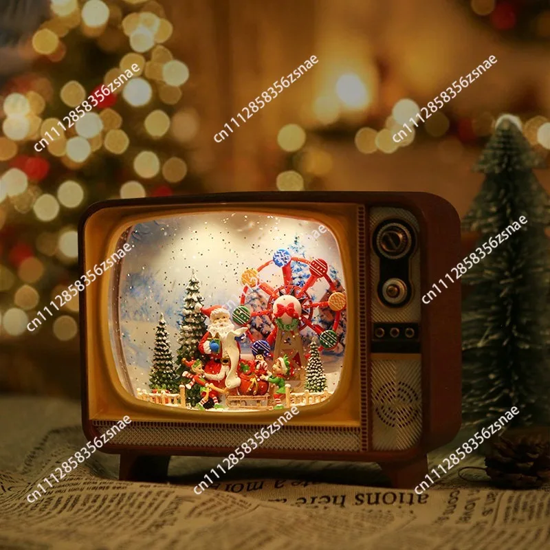 Christmas gift, retro nostalgic object ornament, TV ornament, crew prop, souvenir gift