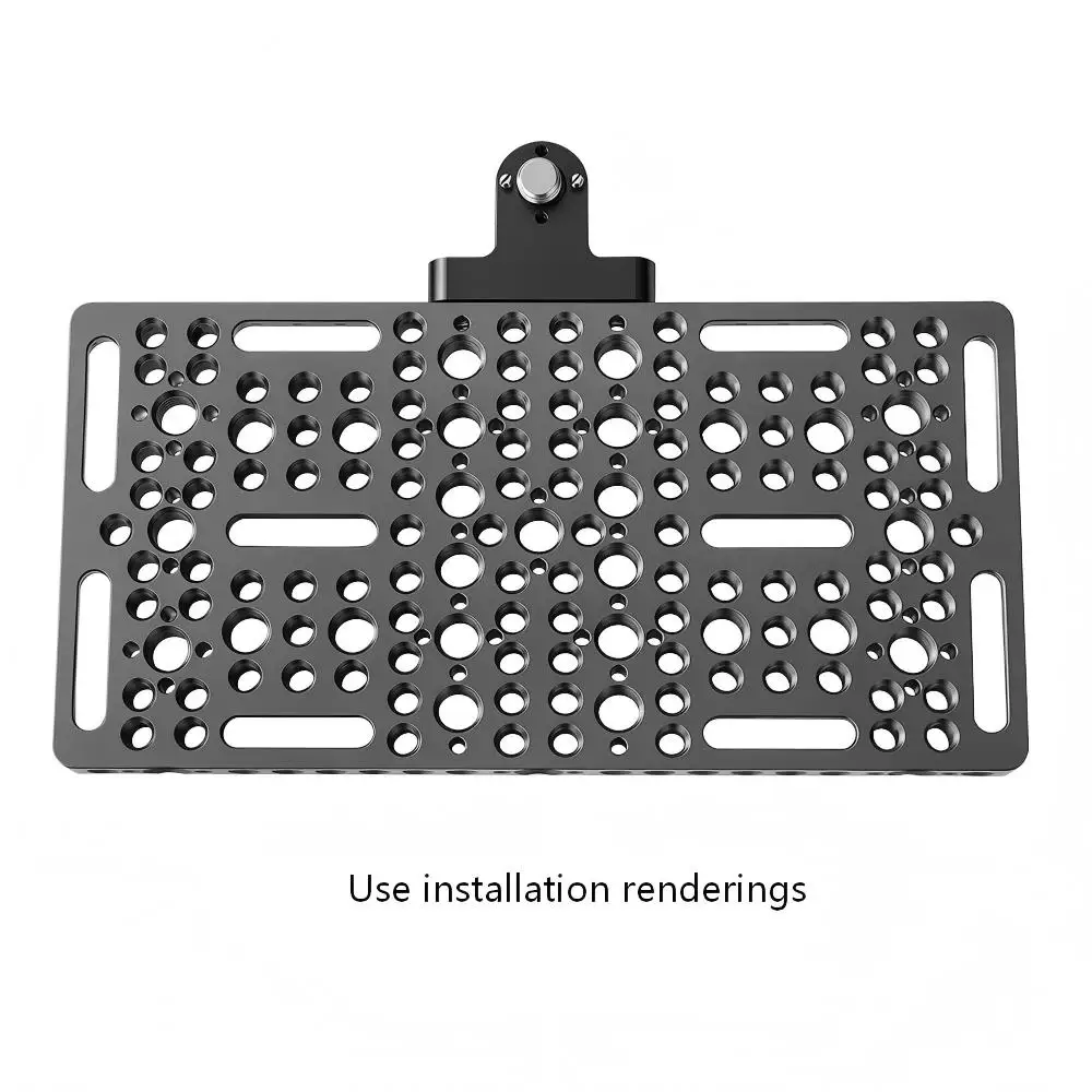 KUANJIE VP-2 Multi Functional Cheese Board Vertical Plate, Switching Mounting Plate with Built-in ARRI Locating Holes for Camera