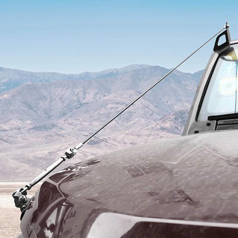 

Through the Jungle Protector Obstacle Elimination Wire Rope, Adjustable Easy Installation, Suitable for Jeep Wrangler JK JL JT