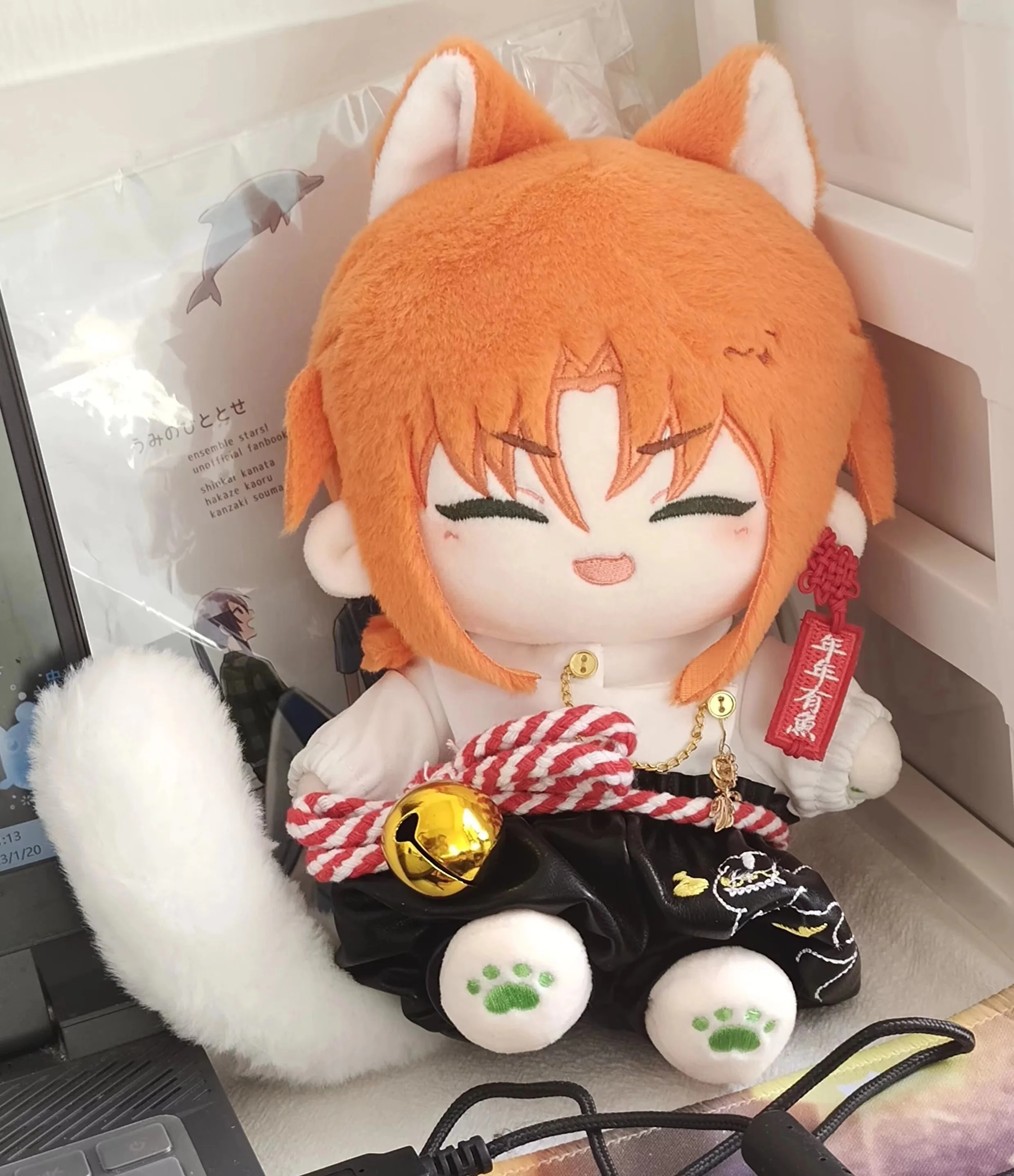 

Tsukinaga Leo Doll 20cm Limited Game Ensemble Stars あんさんぶるスターズ! Plushie Figure Models Mascot Doll Naked Doll Fans Collect Toys