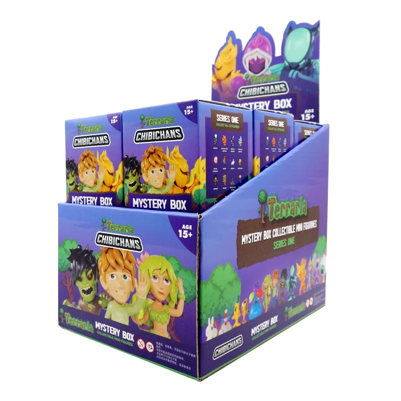Terraria Surface World Series Blind Box Mystery Toy Figure Set Game Character Collectible Mini Model Cadeau voor fans