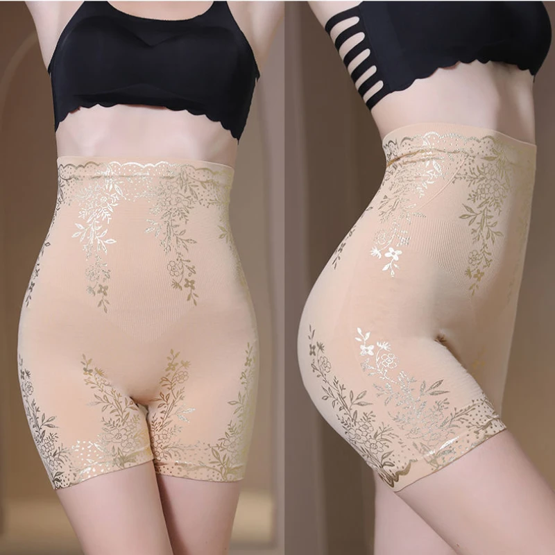 Woman Tummy Control Shapewear High Waist Panties Butt Lifting Stretch Body Shaping Slimming Waist Trainer Body Shaper