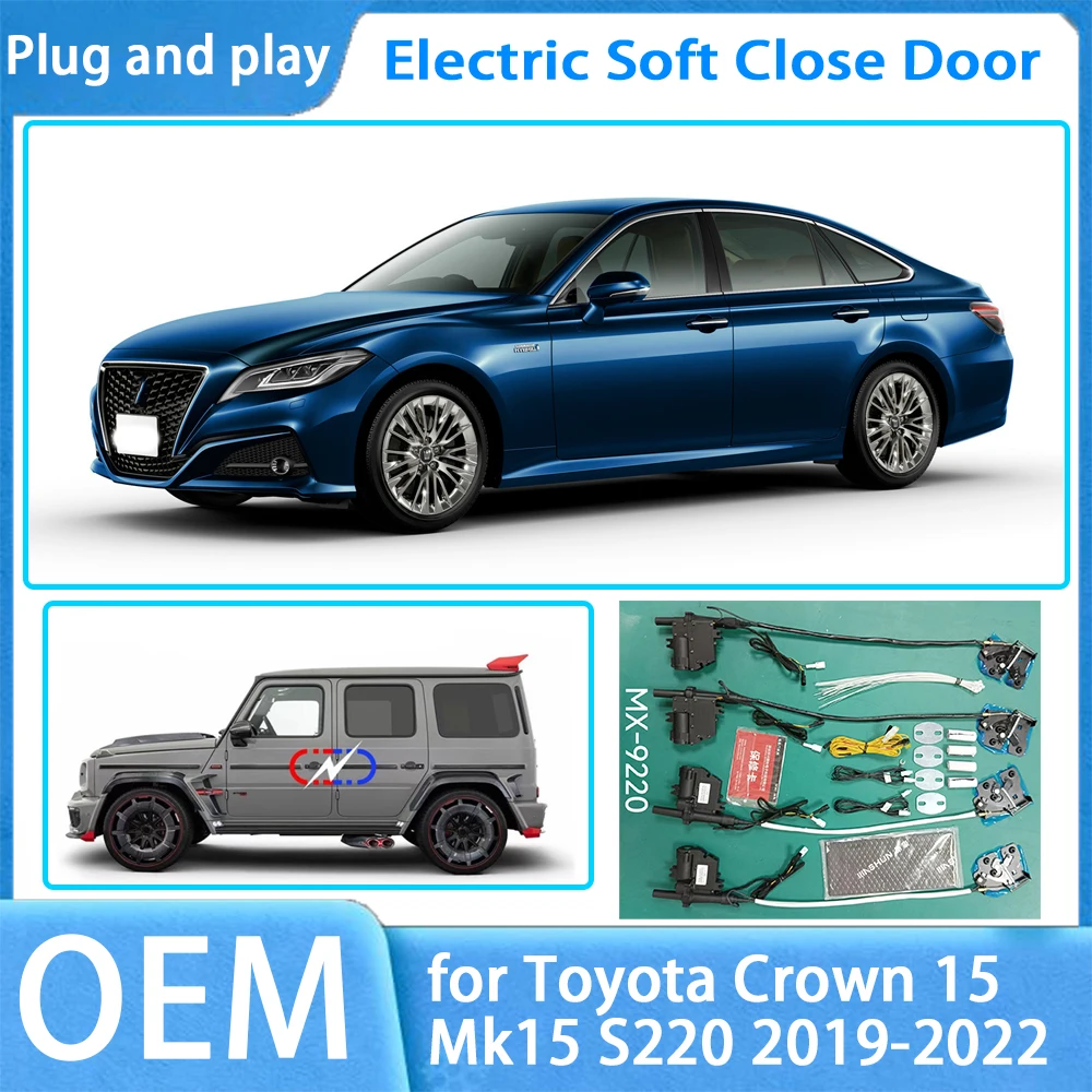 

for Toyota Crown 15 Mk15 S220 2019-2022 OEM Car Soft Close Door System Automatic Electric Auto Pull Power Latch Power Closing