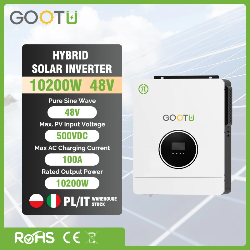 GOOTU Hybrid Solar Inverter 10200W 48V Only For Vip