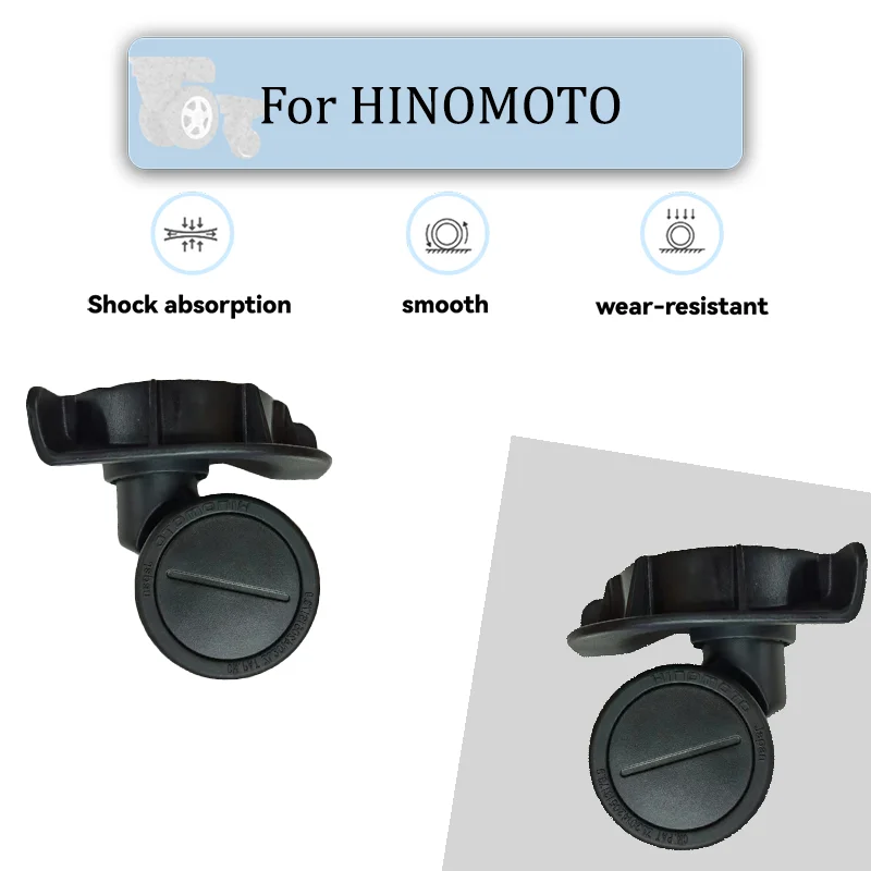 

For HINOMOTO HRZWV For 360° Wheels Replacement Luggage Suitcase Rotating Luggage Resistant Accessories Parts Wheels