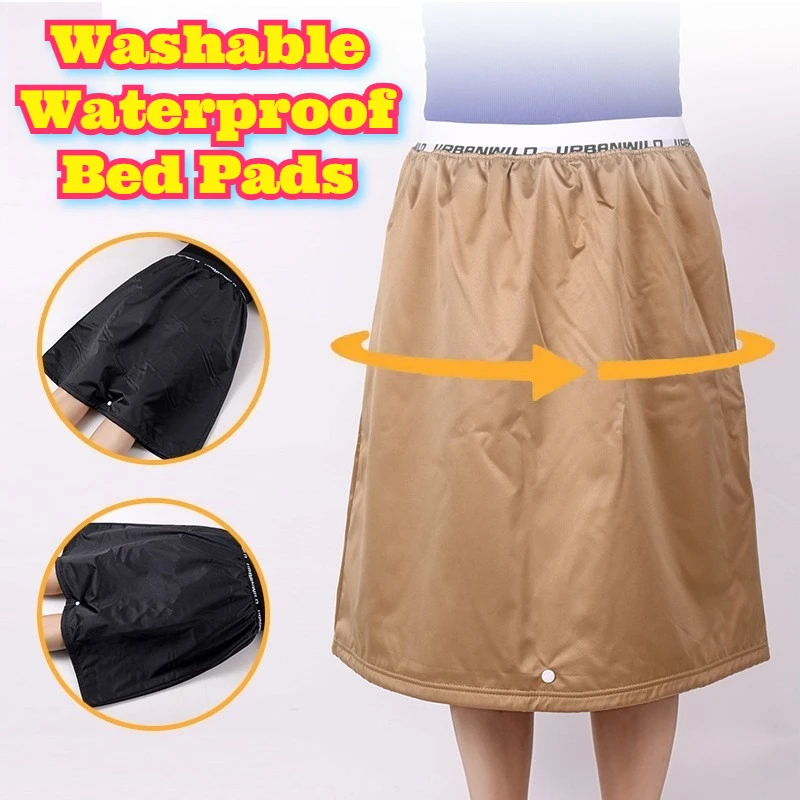 قابل للغسل منصات السرير مقاوم للماء قابلة لإعادة الاستخدام سلس البول منصات الكبار كبار السن رعاية المسنين مانعة للتسرب حماية البول فراش #1