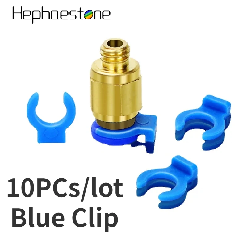 

10PCs/lot 3D Printer Parts Extruder Hotend Pneumatic Connector Clip Locking Slide Fall Off Buckle Blocker PTFE Tube Fixed