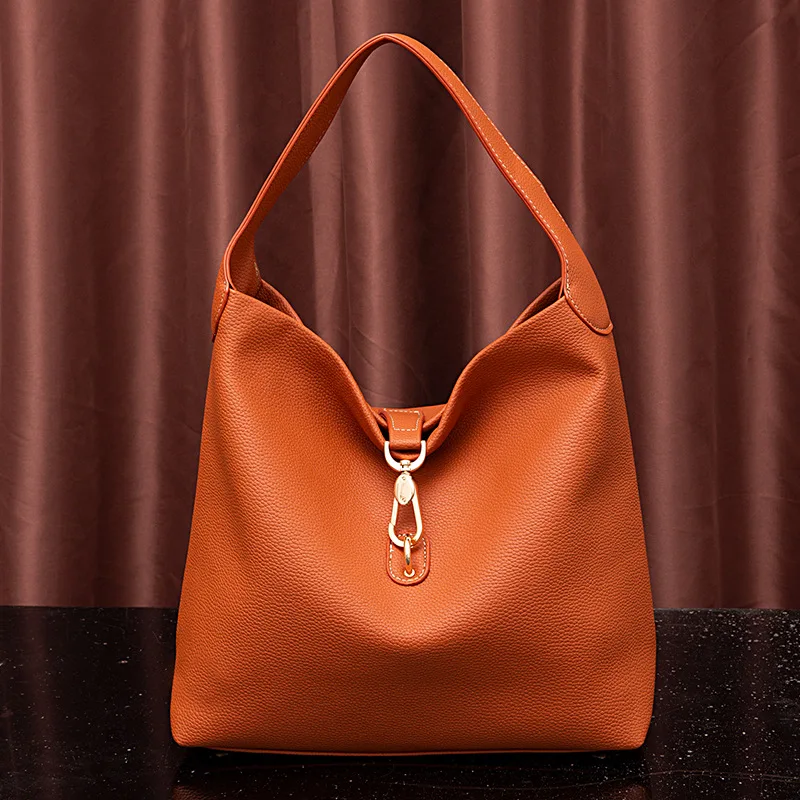 

Design Original 2024 New Handbag Woman Luxury Designer Bags Large Capacity Casual Shoulder Bag Pu Leather Fashion Cross Body Bag