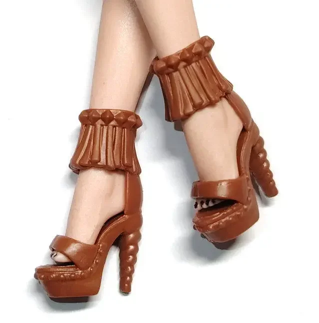Doll High Heels Elegant Fashion Footwear Accessories Fit BB ST FR Supermodel 1/6 Scale Fashion Dolls Dress Up Toys view 5