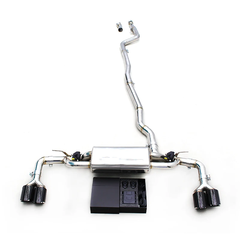 Stainless Steel Exhaust Pipe System For BMW 640/640i/640GT/GT G32 2018-2021Valvetronic Exhaust Pipe System