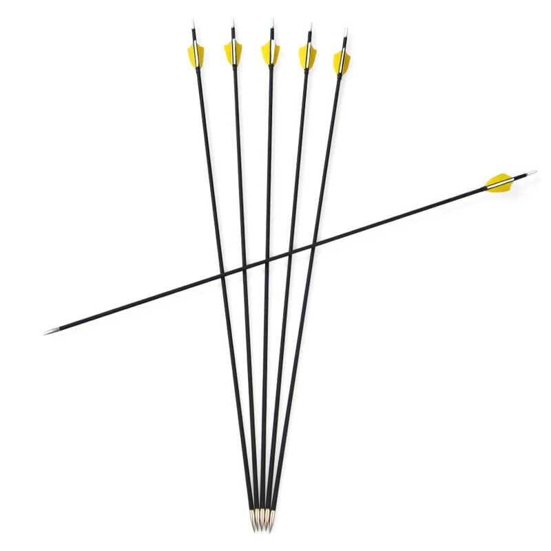 6/12pcs Archery Carbon Arrows SP1000 2