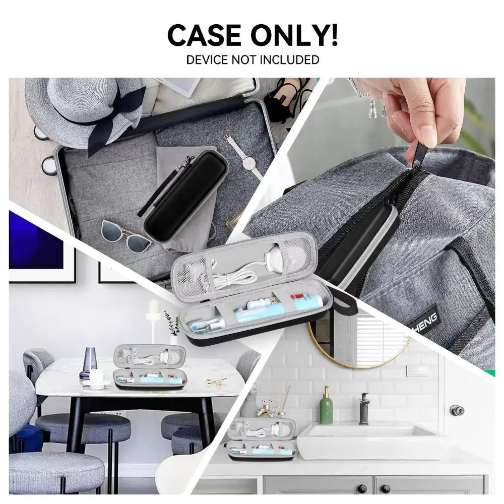 EVA Storage Bag Waterproof and Dustproof Mini Travel Storage Box Eva Electric Toothbrush Storage Bag