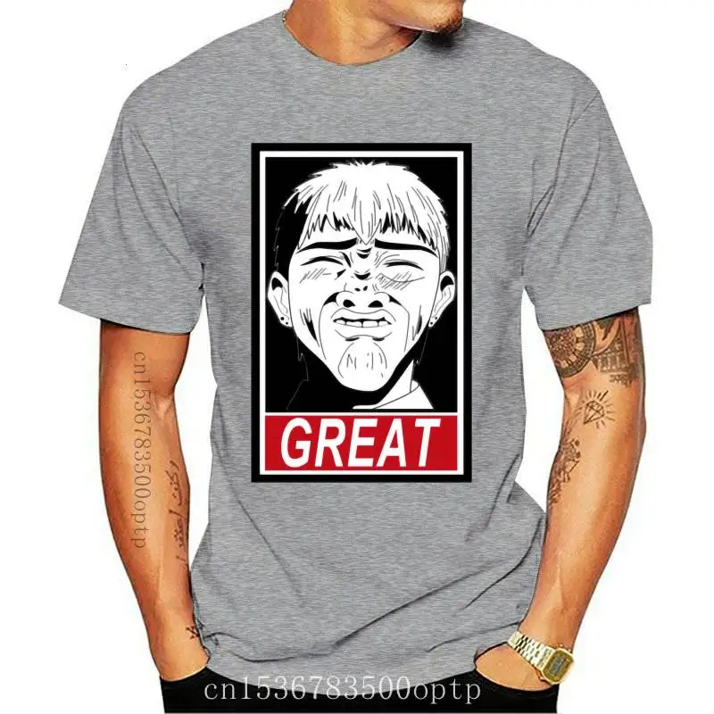 Fashion New Gto Great Teacher Onizuka Great Purified Cotton Tees Funny Short Sleeve T Shirts Mens Round Neck T Shirts Breathable