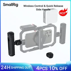 SmallRig Wireless Control Side Handle for Quick Release Smartphone Cages for iPhone 15 Series Cage for Huawei for Samsung 4402