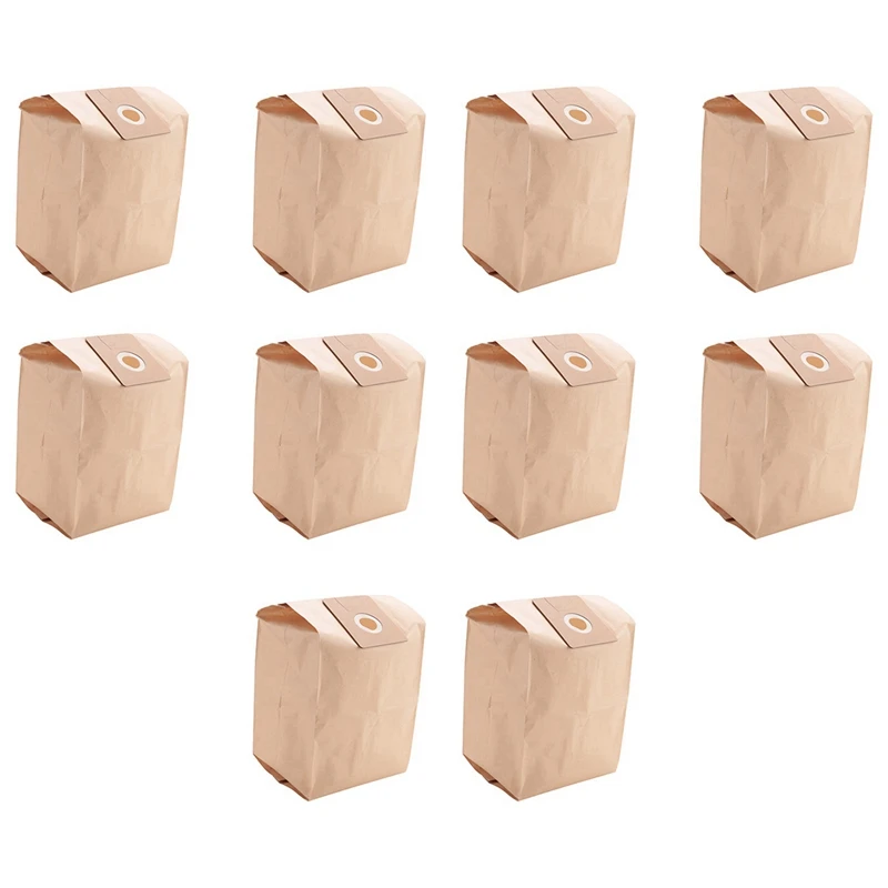 Substituição descartável do saco de pó do aspirador de pó de papel de 60 pces para o aspirador de pó karcher t14/1 9.755-253.0embalagem ecológica