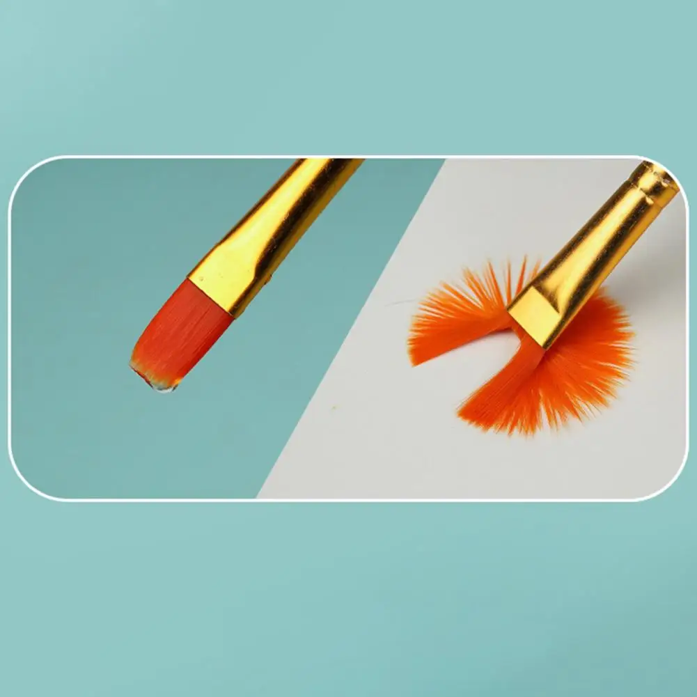 10 Stück 16,5–18,5 cm Künstler-Pinsel mit langen Griffborsten, Aquarell, rund, spitz, Multifunktions-Künstler-Pinsel-Set