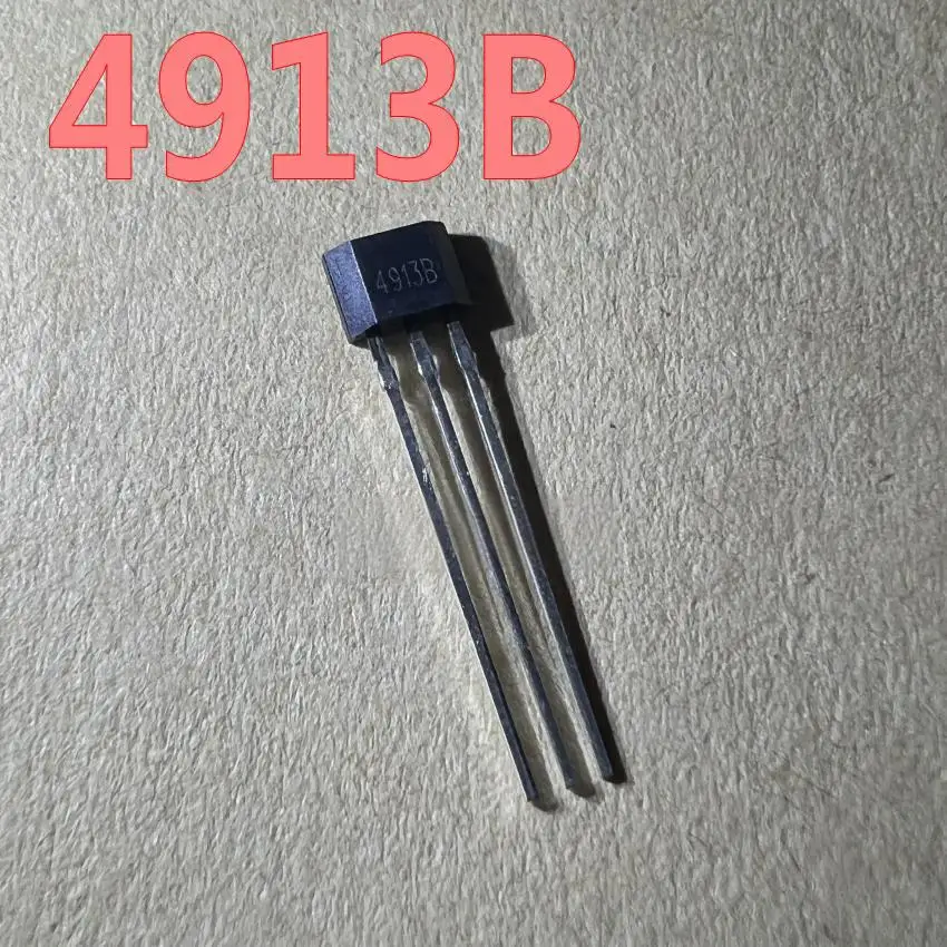 10PCS HAL13S Silk Screen 4913B Omnipolar Hall Sensor Low-Power High-Sensitivity Hall Switch TO-92