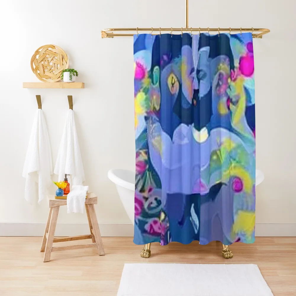 

In The Springtime Of His Love Shower Curtain Bathroom Showers Waterproof Fabric Bathroom Curtain