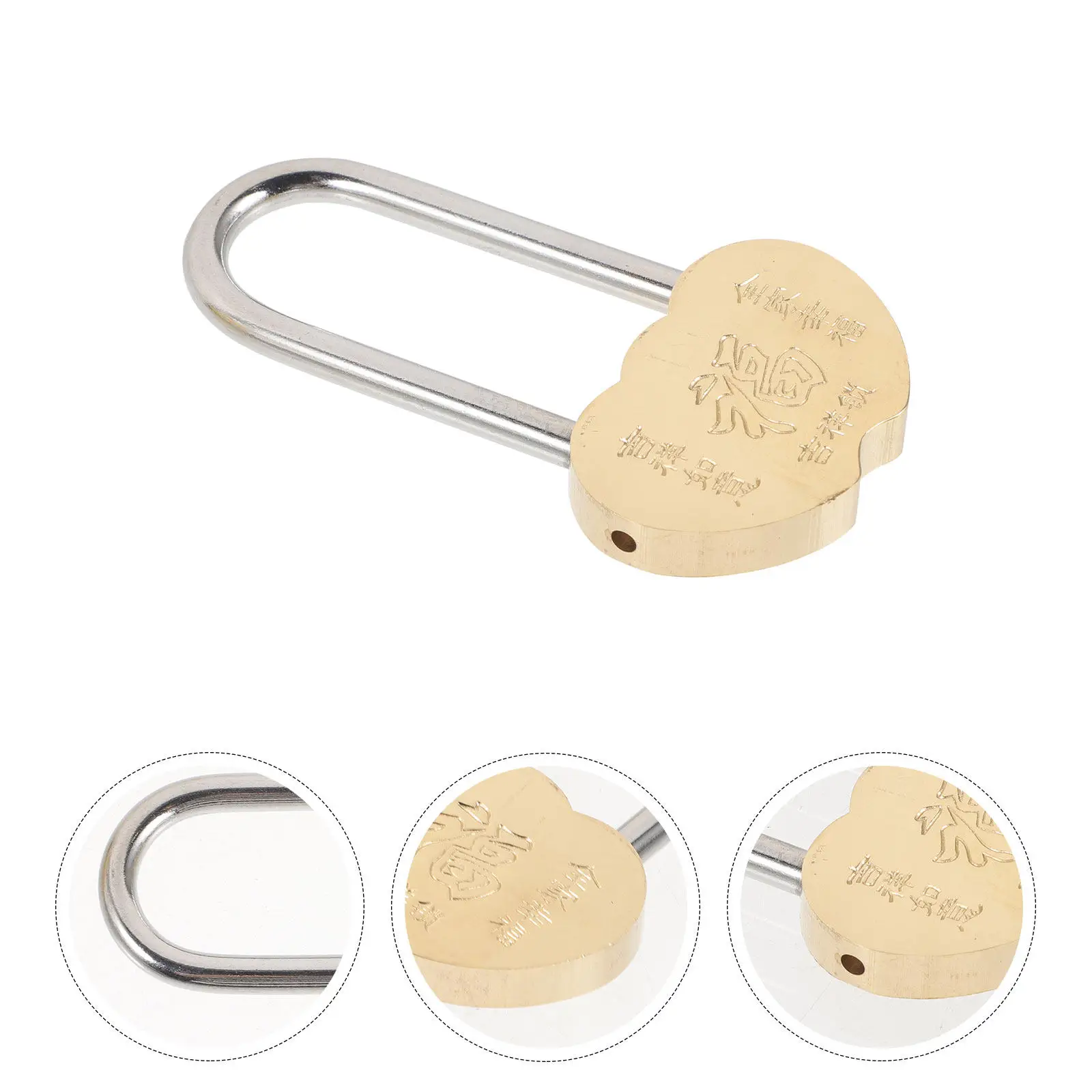 Metal Vintage Padlock Decorative Lock Lightweight Wish Lock for Lovers Wedding Travel Anniversary Personalised Love Locks