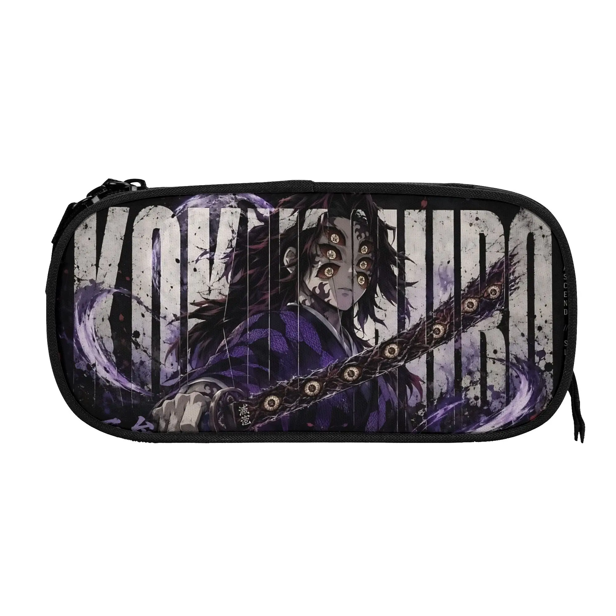 Custom Demon Slayer Large Capacity Bags for Child  School Pencil Bag for Boys Gilrs Kids