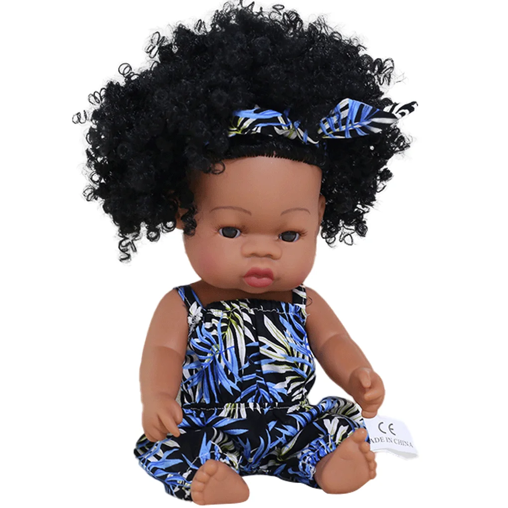 13Inch Bebe Reborn Poppen Realistische Full Body Vinyl Pop 33Cm Mooie Humanoïde Vinyl Babypop Meisje Kits Kids Verjaardagscadeau