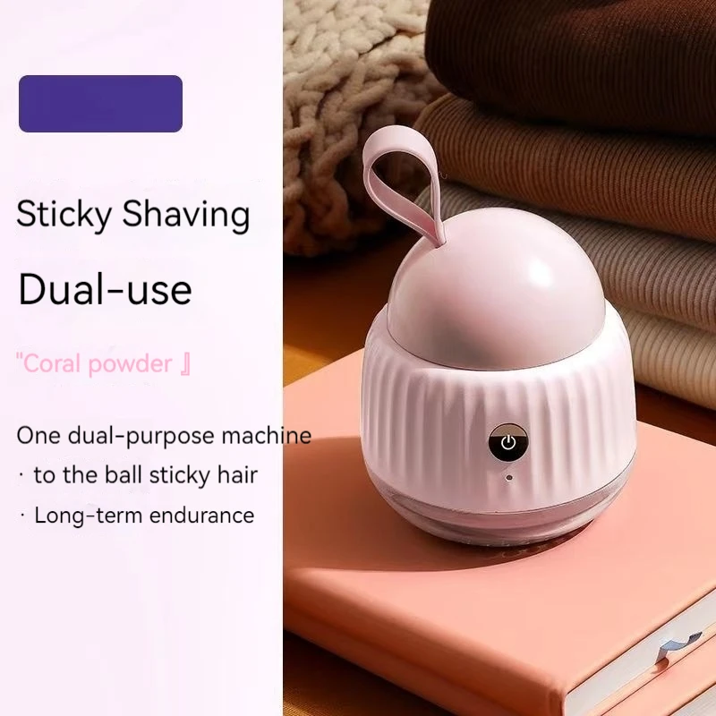 Éliminateur de peluches électrique 2 en 1, aste par USB, machine à granulés, tondeuse à boules de poils, design portable pour une variété de manucure