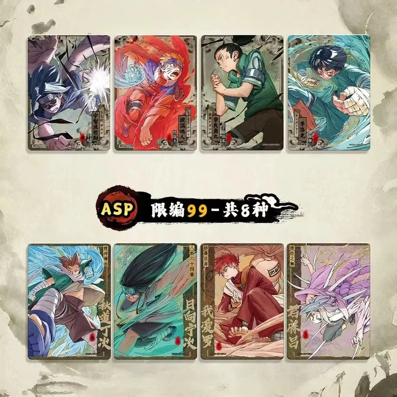 Genuine Kayou Hokage Peripheral Inheritance Collection Card Soldier Chapter Card 8 Bullet Collection Card Festival Gift For Fans
