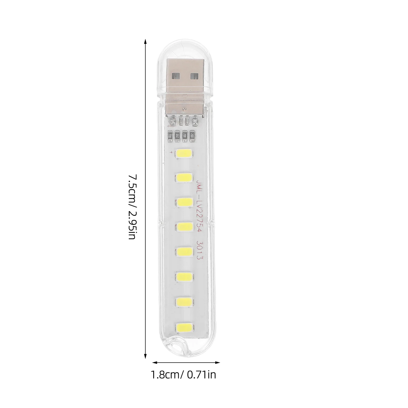 4 قطعة USB LED ضوء الليل مصباح مكتبي صغير صغير للقراءة المحمولة دائم العناية بالعين ضوء لأجهزة الكمبيوتر المحمول قوة البنك سطح المكتب الاستخدام