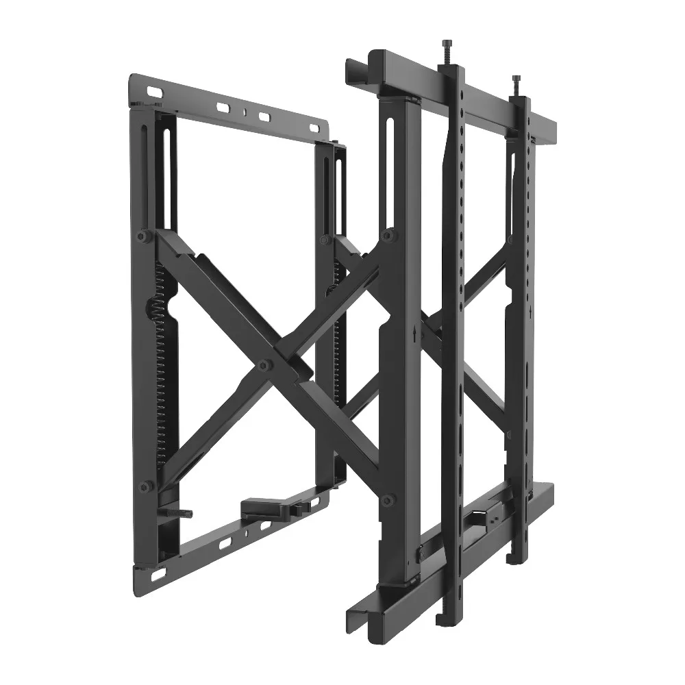 

Peacemounts for Video Wall Mount (400 Hooks) 6 Points Micro Adjustment SPCC Black 110lbs Load Capacity VESA 200-600mm 32-70inch