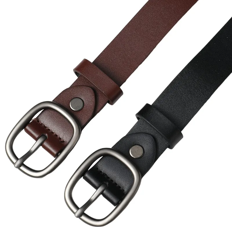 حزام نسائي بلون موحد بألوان متعددة للاختيار من بينها، حزام بنطال للتنقل اليومي متعدد الاستخدامات وبسيط وعصري