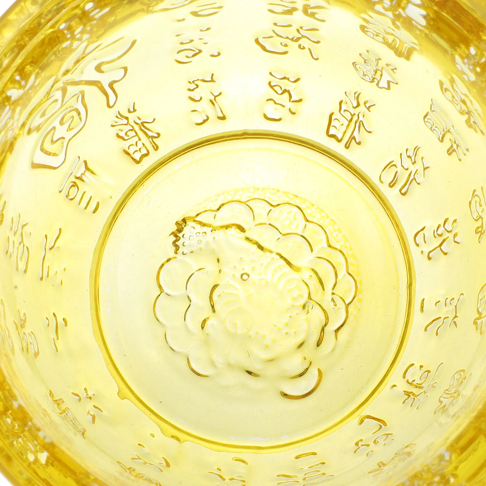 Crystal Cornucopia Chinese Style Luck Money Basin Exquisite Table Ornament Decorative Treasure Bowl Home Office Dining Table