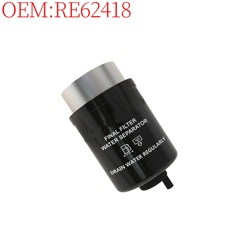 

Tractor Agricultural Machinery Parts RE62418 Spin-On Fuel Filter for John Deere 5200 5300 5400, Backhoe Loader 310G 315SG 310E