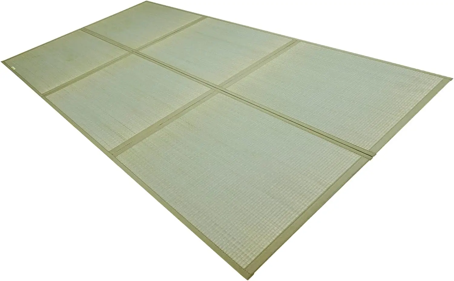 

XCYFULI Tatami Mattress, Igusa Mat Folds in Three, (Natural, Queen)