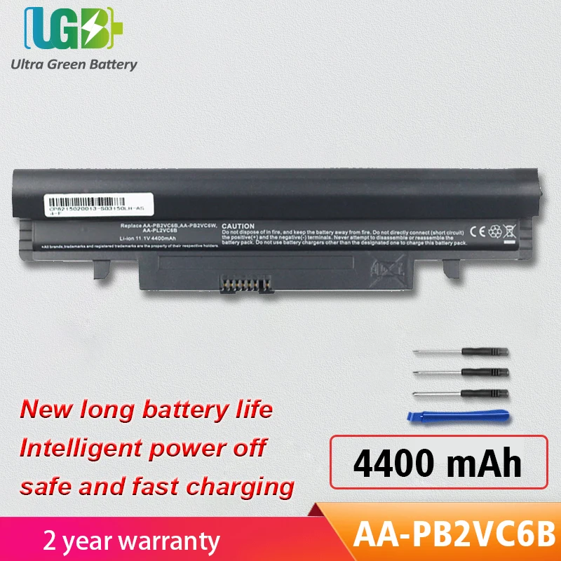 

UGB New AA-PB2VC6B AA-PB2VC6W Battery for SAMSUNG N218 N143 N145 N148 N150 Laptop Battery