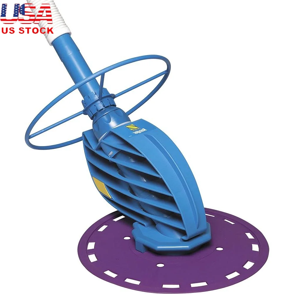 

Automatic Above Ground Pool Cleaner Suction Powered with One Moving Part and Easy Installation 32ft Hose Included