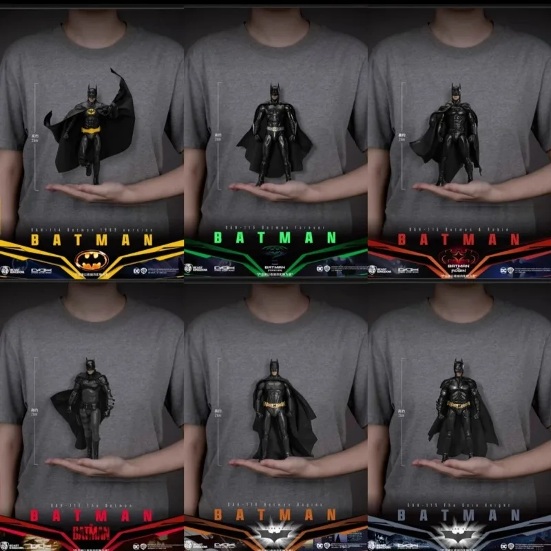 

In Stock Beast Kingdom Batman Belketon Pattinson Big Ben Clooney Brand New Mobile Doll Action Model Collectible Figure Toy Gift