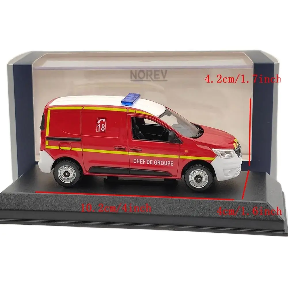 1/43 Norev Express pompier Chef de Groupe 2021 modèles moulés sous pression voiture cadeau Collection jouets