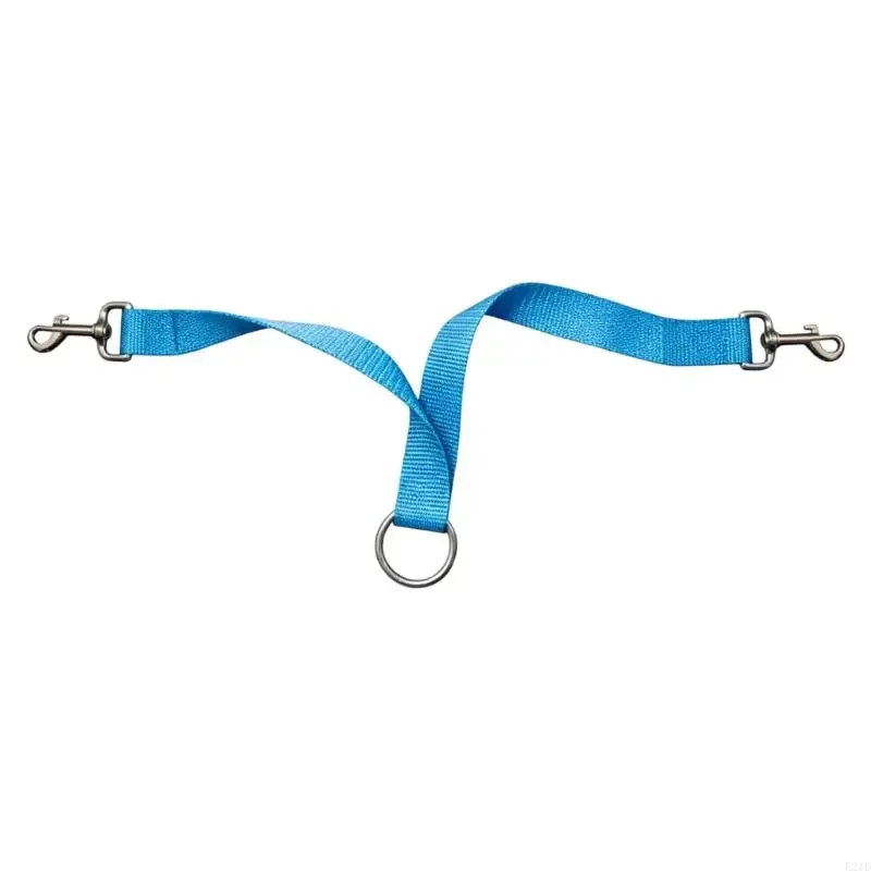 Double Horse Connector Strap with Center Loop for Guiding and Gear Changes