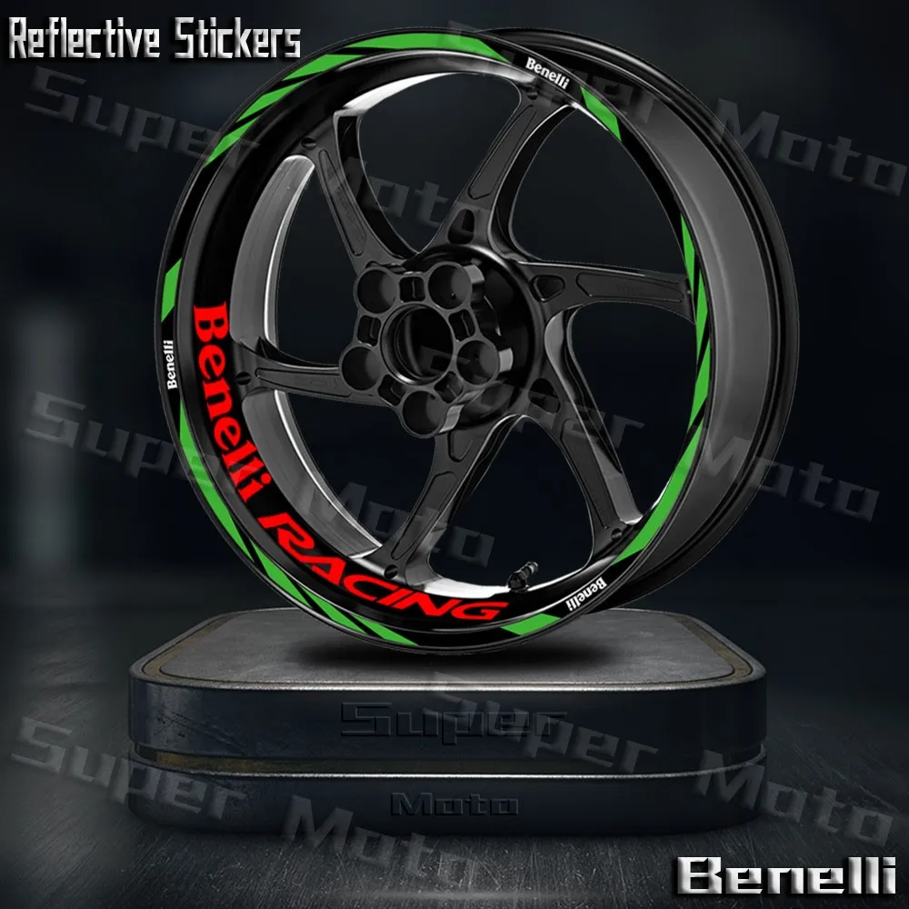 For Benelli TRK 502C 702 520 302S Leoncino 800 502c 752s 180s Motorcycle Wheel Hub Sticker Rim Stripe Tape Decal Accessories