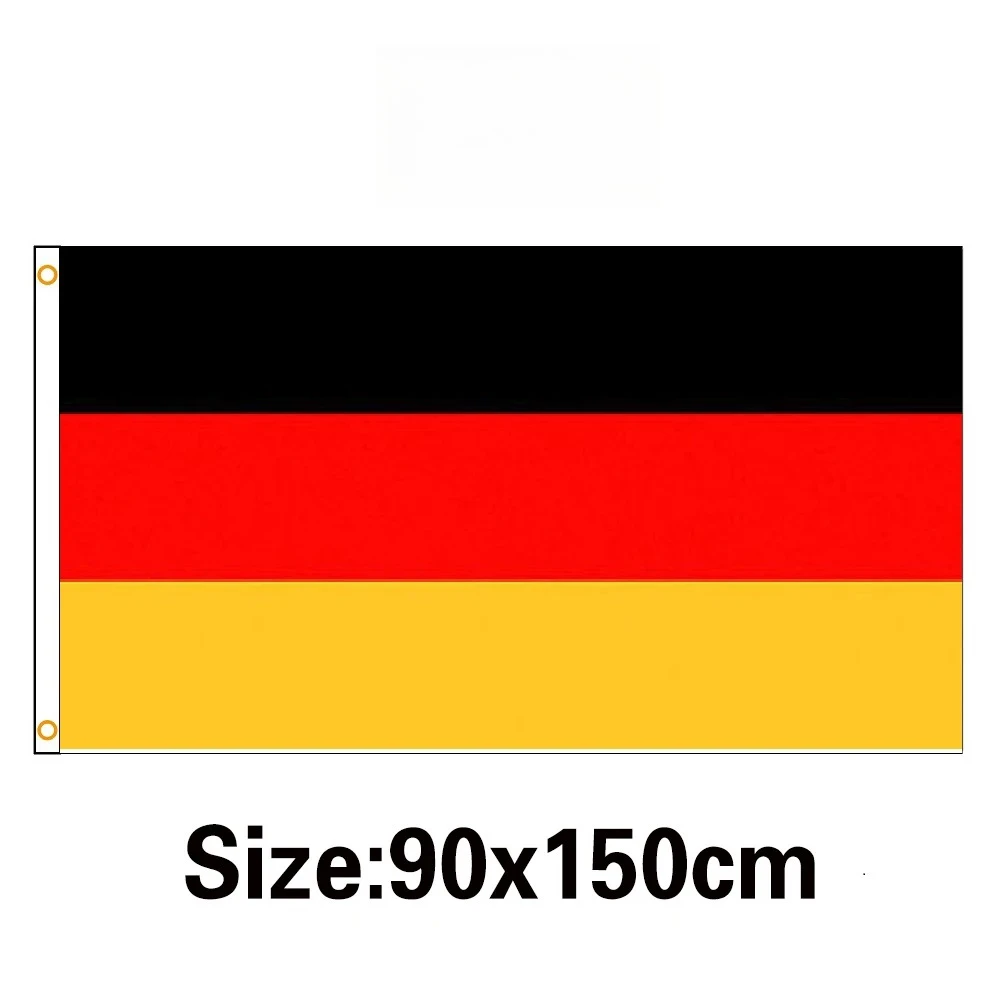 3X5Fts Stripes Germany Flag German National Germanic Flags 60x90cm/90x150cm
