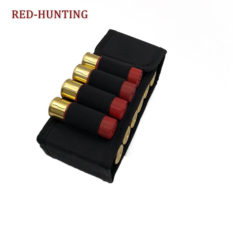 Tactical Magazine Pouch Hunting Accessories 16 Round 12 Gauge Shot Gun Ammo Shell Cartridge Holder Bag Molle Accessory view 5