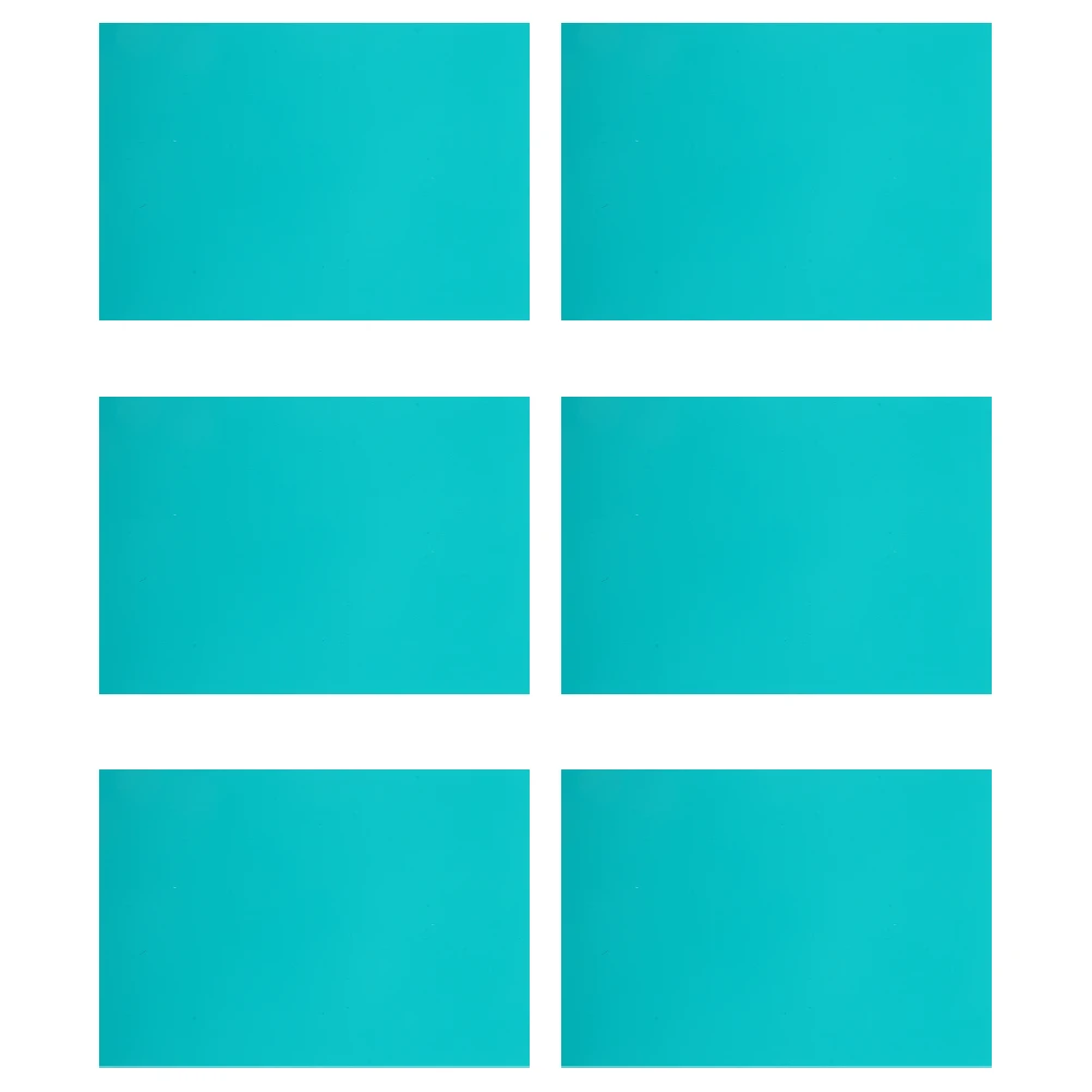 

6 Pcs Linoleum Printmaking Kit Soft Carving Blocks for Linocut Plates Long Lasting PVC Easy Color Teaching Tools