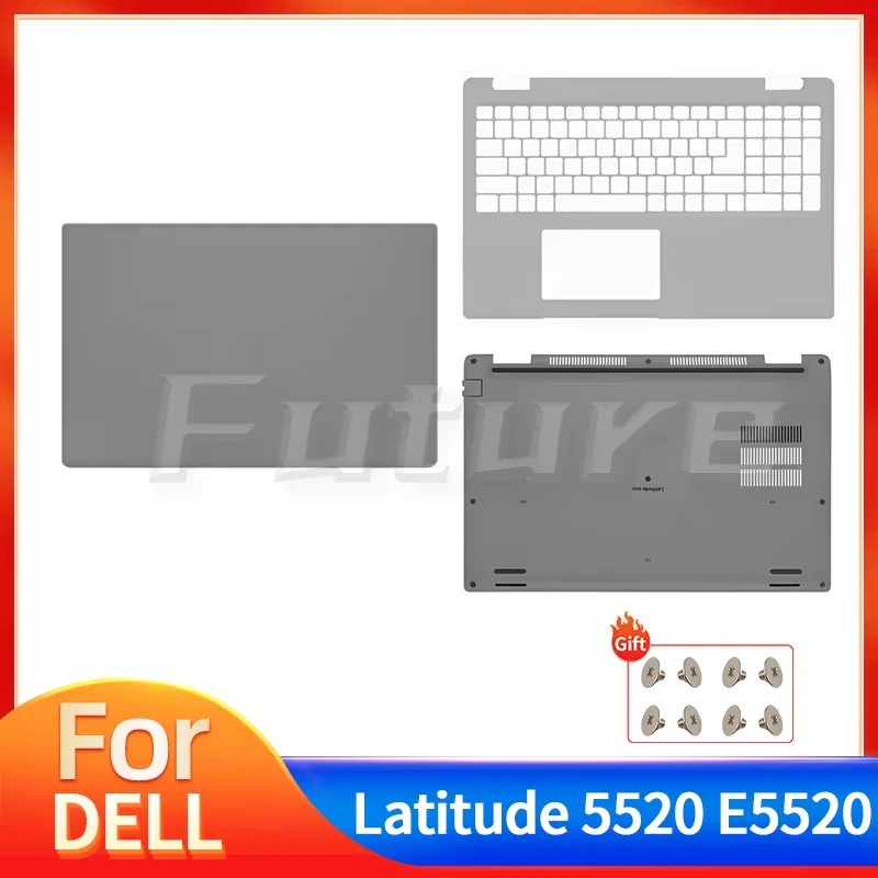 

Аксессуары для ноутбука Dell Latitude 5520 E5520, задняя крышка ЖК-дисплея, сменный корпус, упор для рук, верхняя нижняя часть