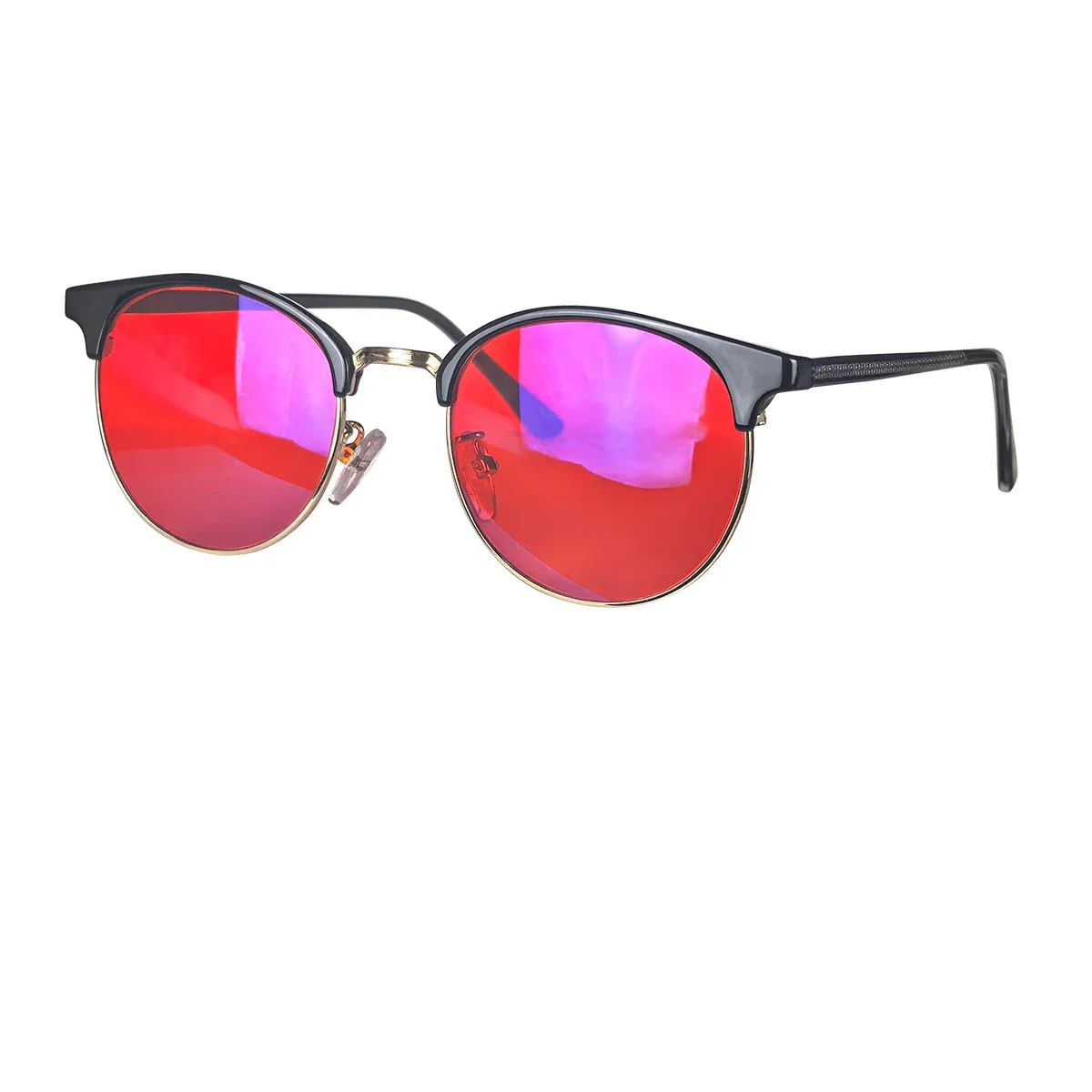 SHINU Orange Brille Damen Anti-Blaulicht-Brille Rote Gläser zum besseren Schlaf Klassische Nachtsicht-Blaulicht-blockierende Brille – Detail 5