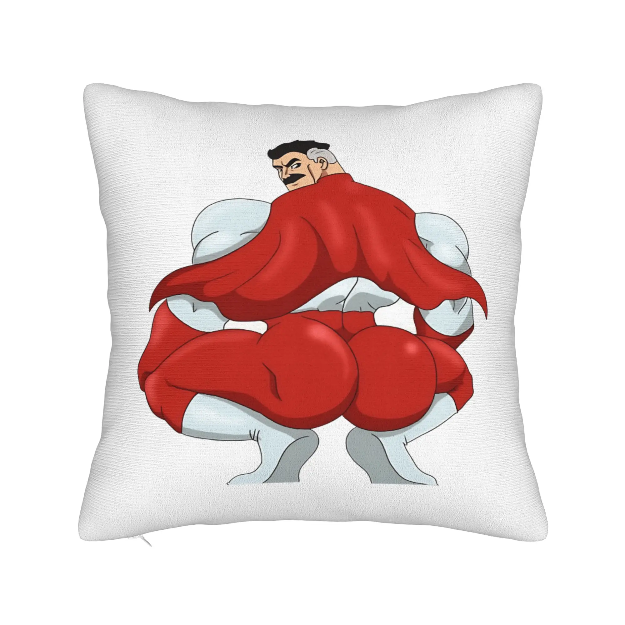 Comic I-Invincible Hero Omni Man Pillow Cover  Funny Pillow Case For Living Room Bed Chair Soft Pillowcases Gift Idea