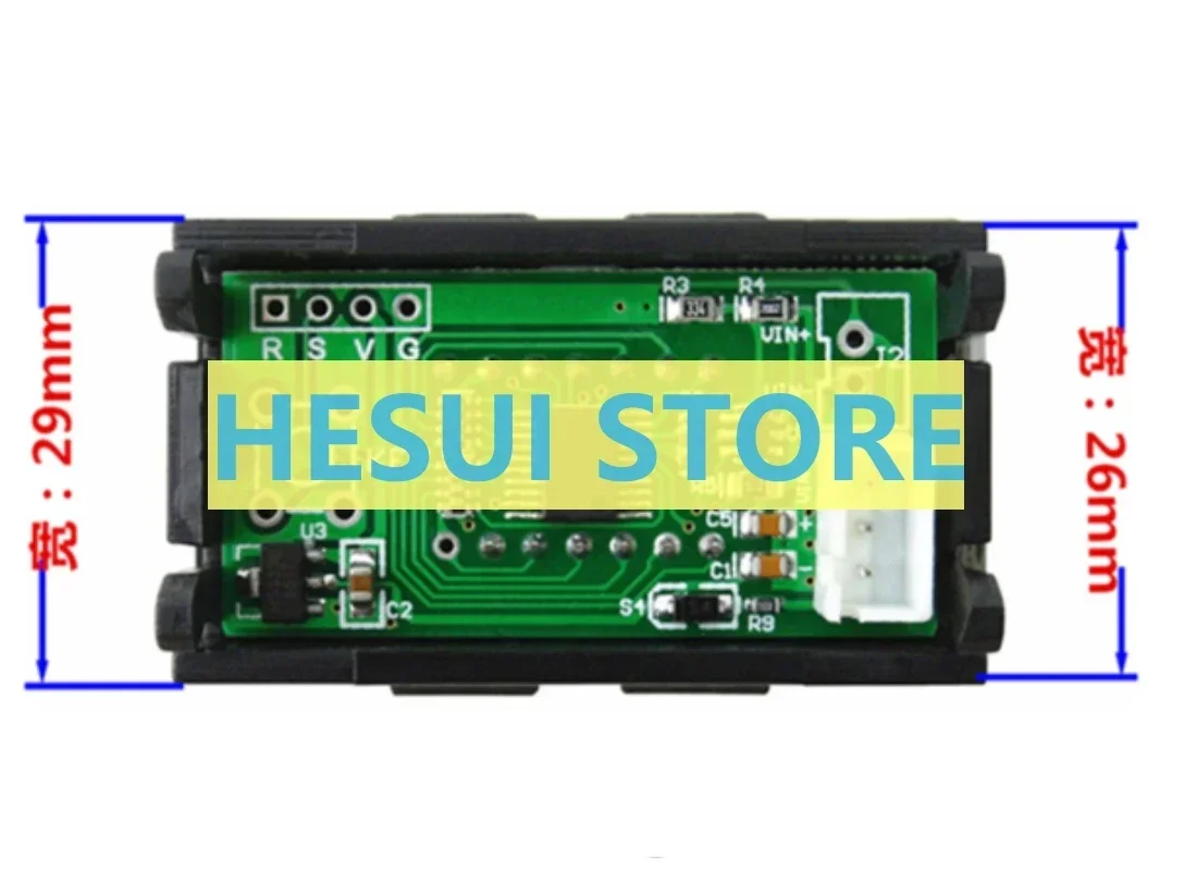 Super four-and-a-half-digit multimeter three-wire five-digit voltmeter 0-33.000V DC/digital voltmeter head