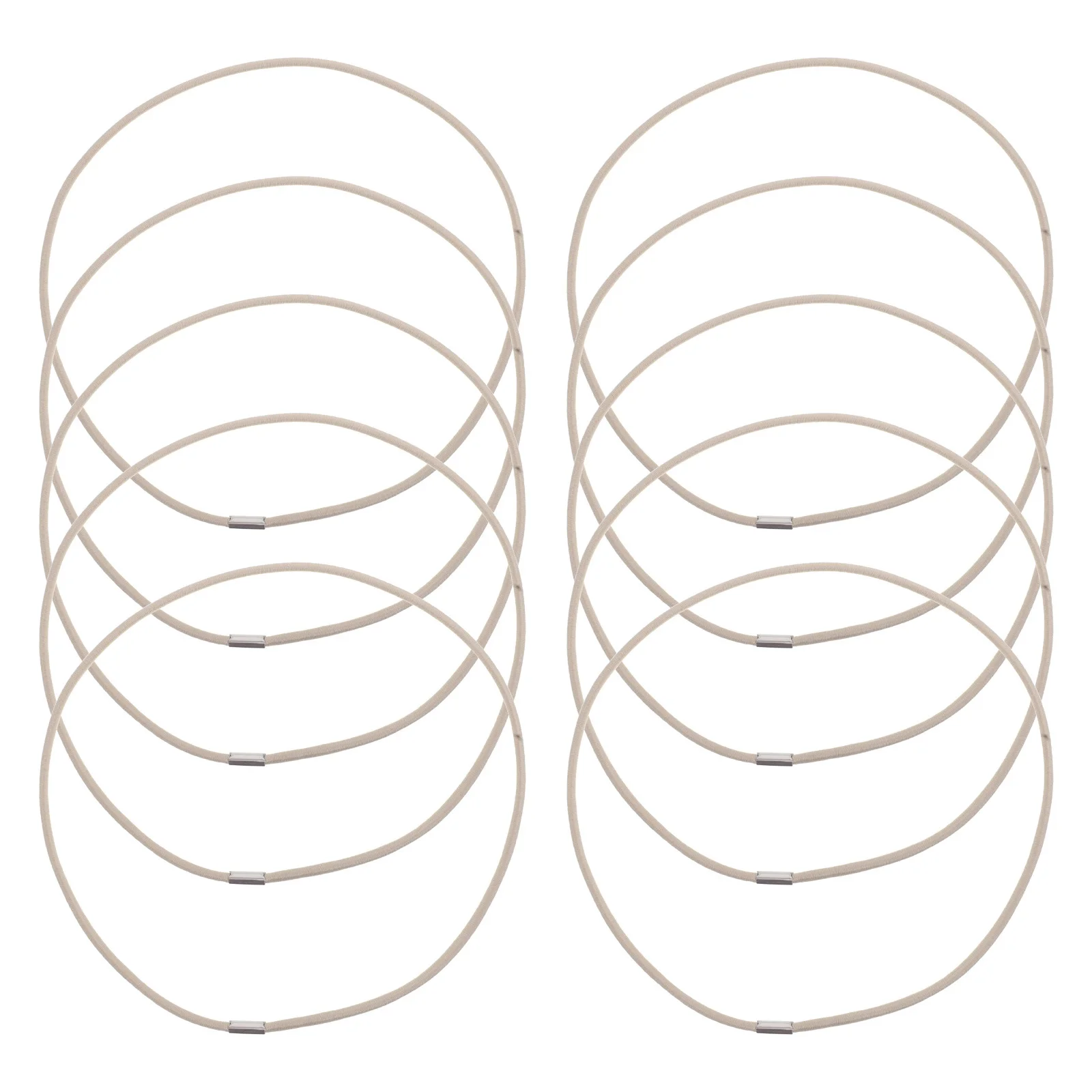 

10Pcs Microphone Shocking Mount Rubber Bands Elastic Suspension Replacement for Condenser Mic Desk Clamp Mic Shock Absorber